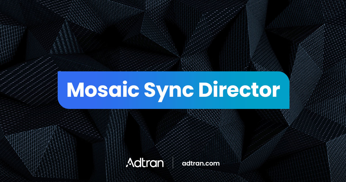 Mosaic Sync Director