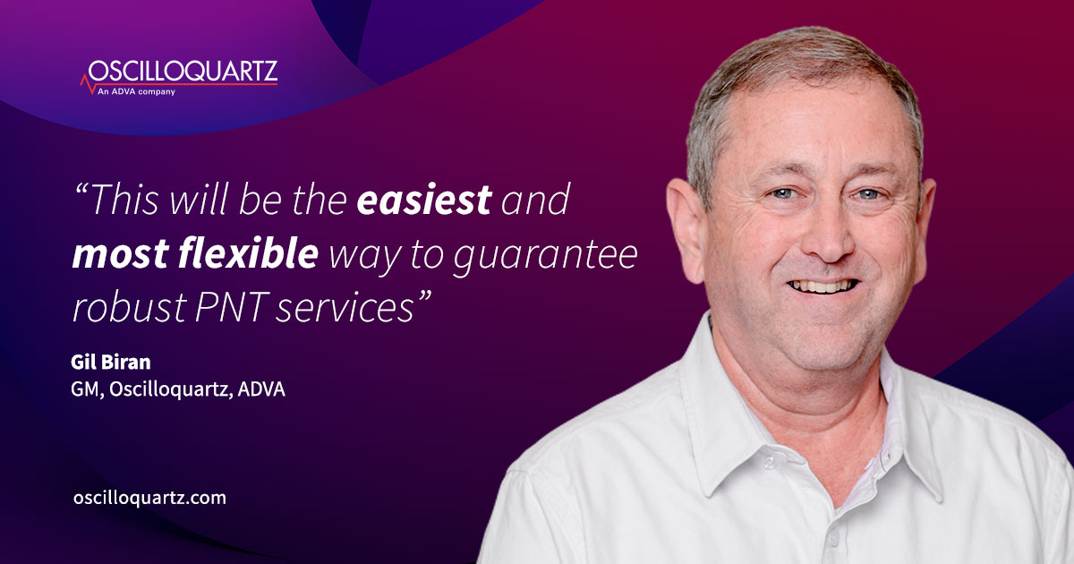 This will be the easiest and most flexible way to guarantee robust PNT services.