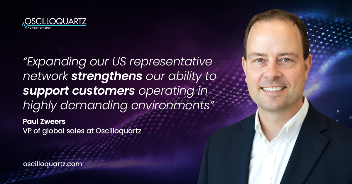 Oscilloquartz expands US aerospace, defense and government presence to address rising demand for resilient PNT